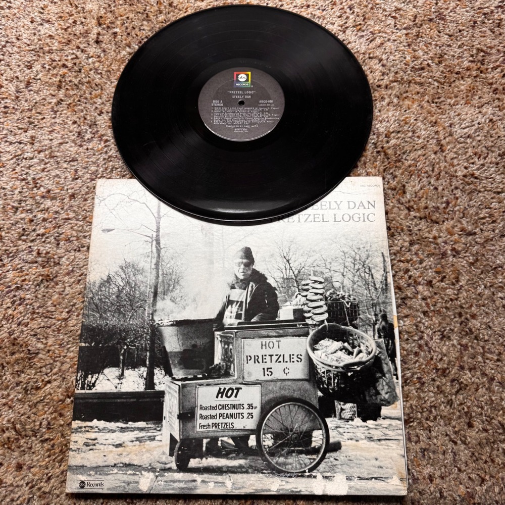 Steely Dan Pretzel Logic Vinyl‎ LP ABC Records ABCD-808 1974 Classic Rock Jazz